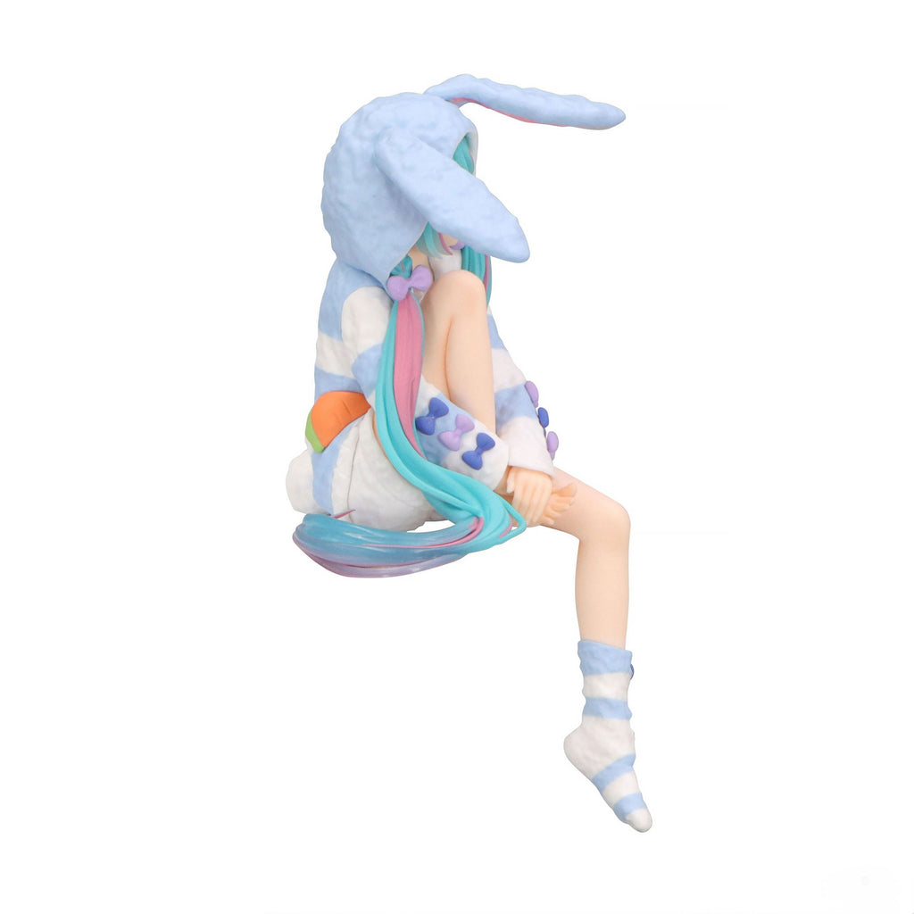 Productafbeelding Hatsune Miku - Miku Rabbit Ear Hood Pajama Blue Noodle Stopper Figuur