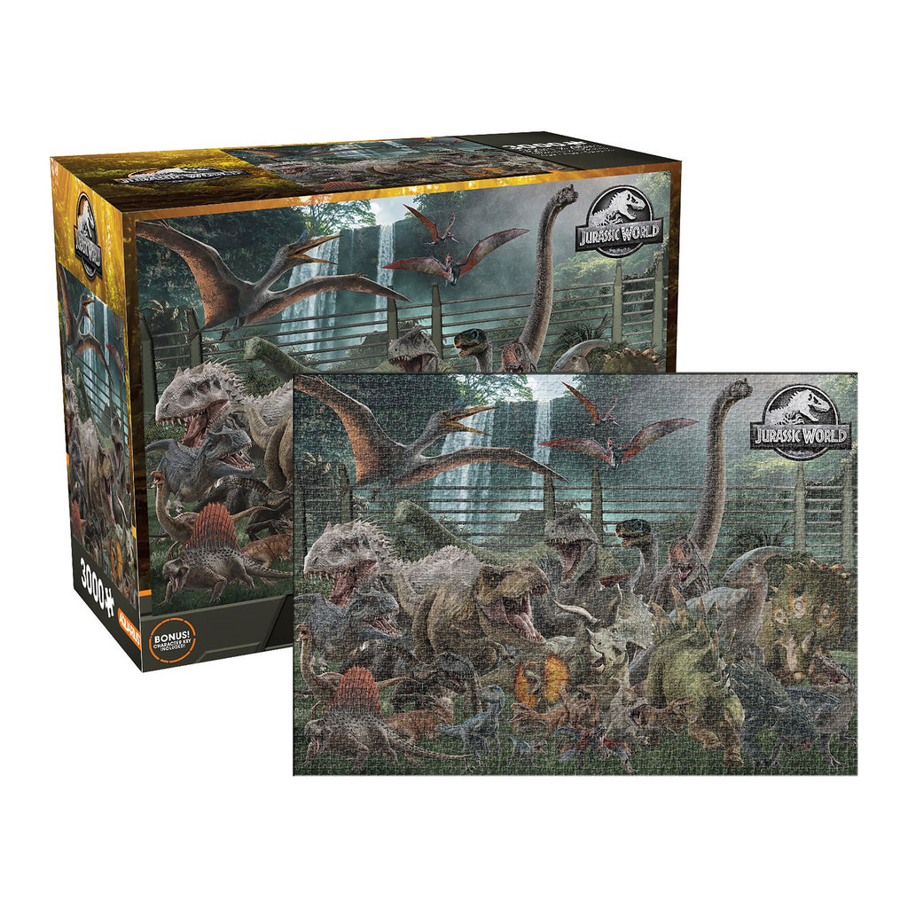 Productafbeelding Jurassic World - Puzzel 3000 Stukjes