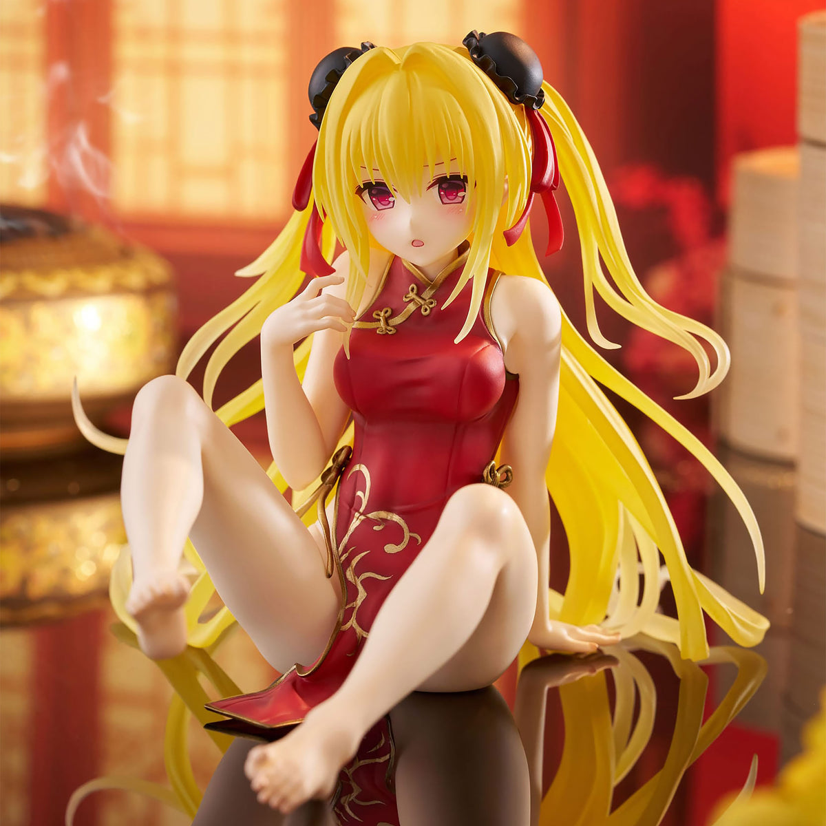 Productafbeelding To Love Ru: Darkness - Golden Darkness Chinese Dress Figuur