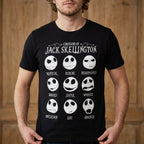 Productafbeelding Nightmare Before Christmas - Jack Emotions Dames T-Shirt Zwart