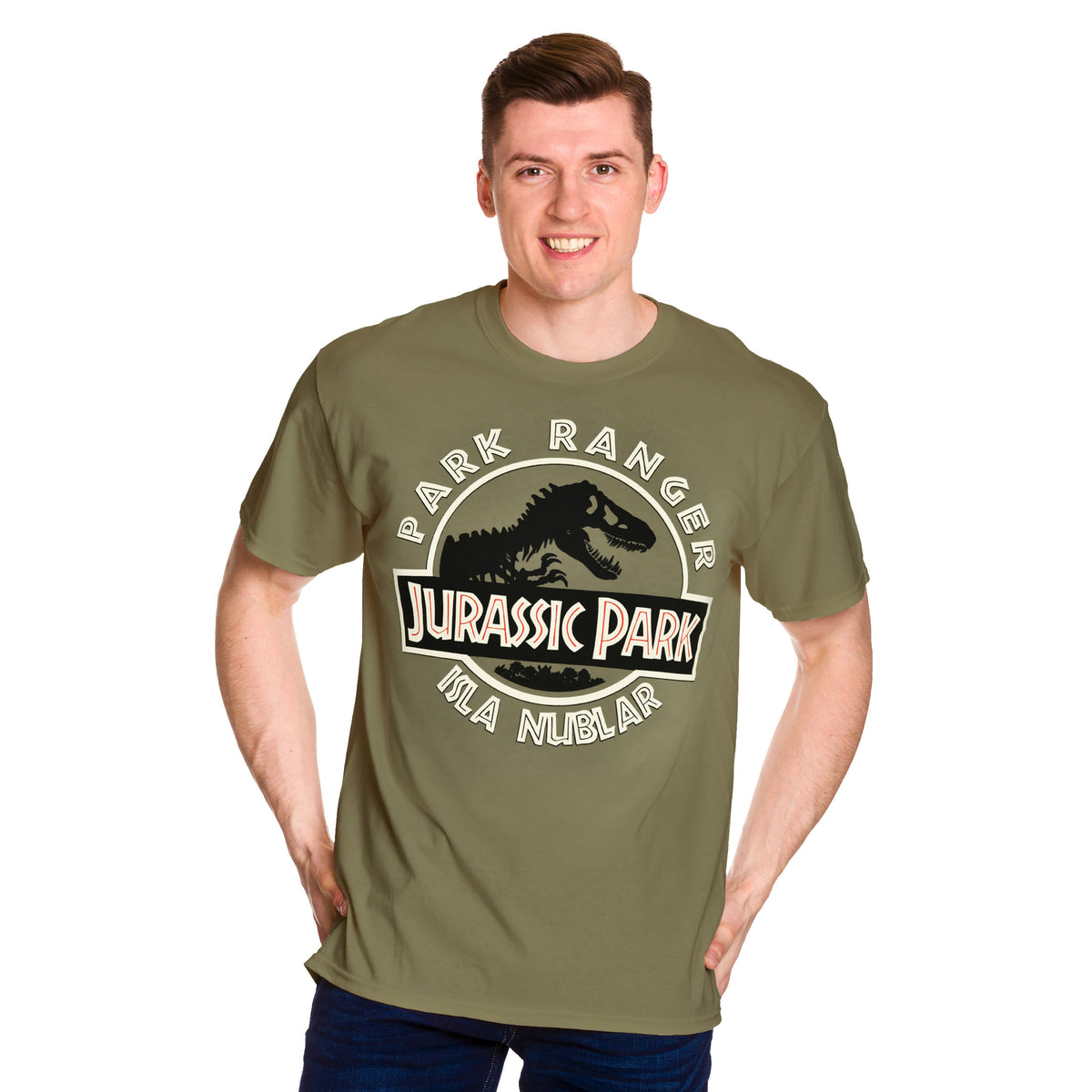 Productafbeelding Park Ranger T-shirt Groen - Jurassic Park