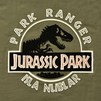 Productafbeelding Park Ranger T-shirt Groen - Jurassic Park