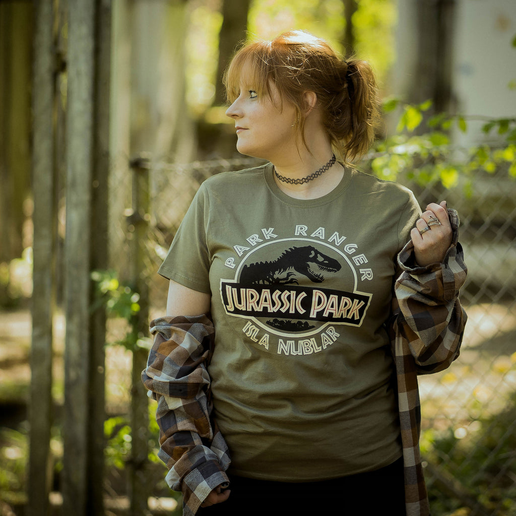 Productafbeelding Park Ranger T-shirt Groen - Jurassic Park