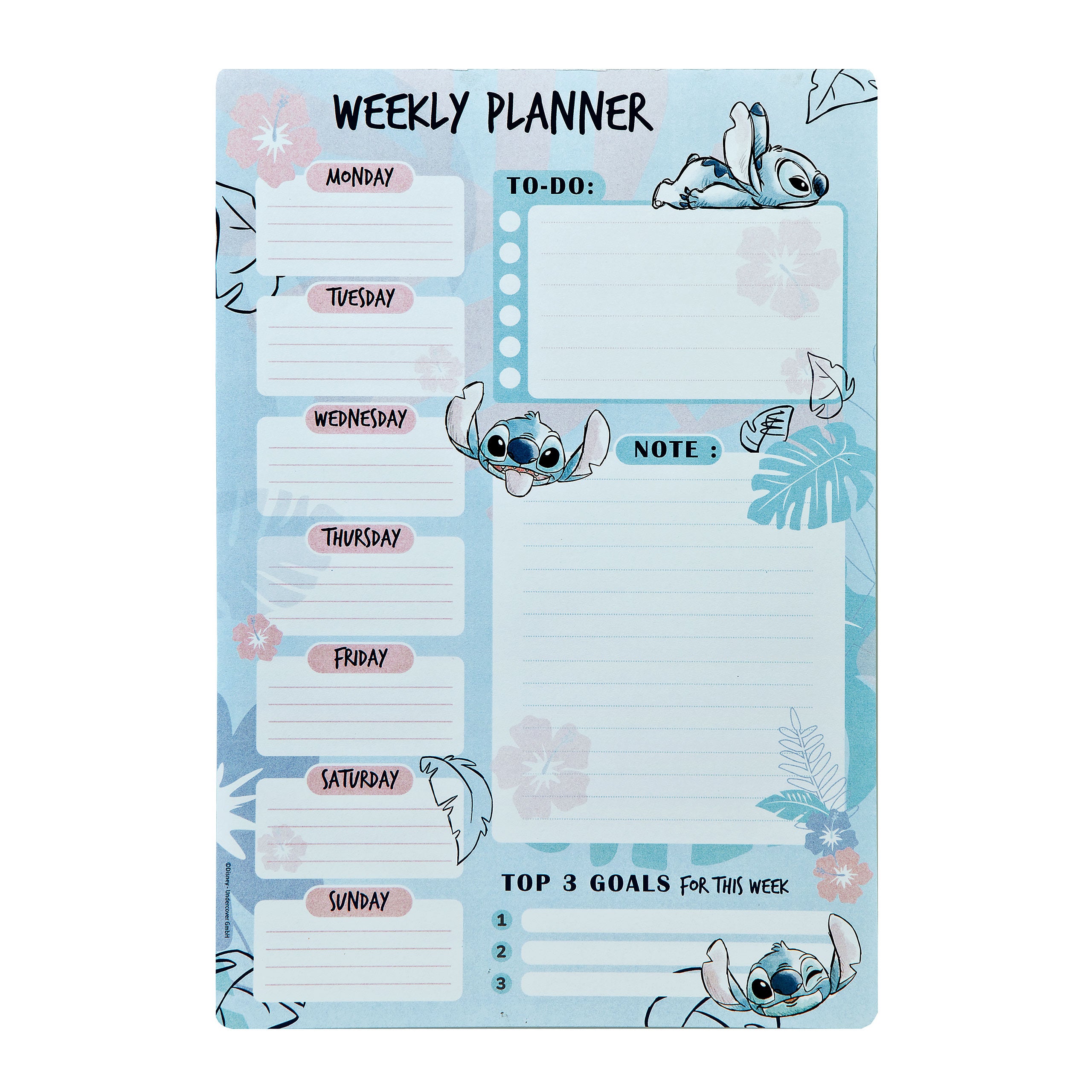 Productafbeelding Lilo & Stitch - Weekplanner