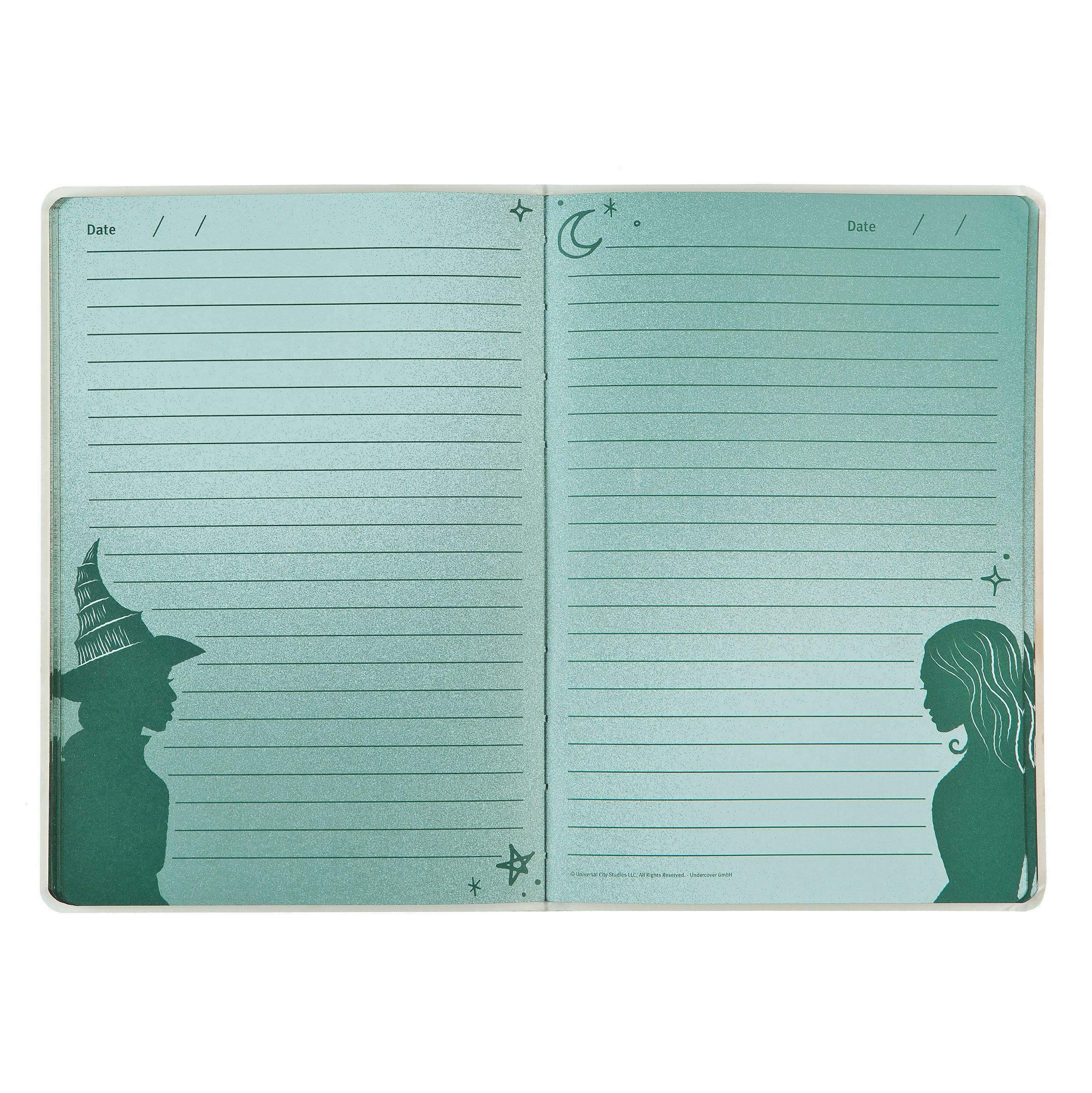 Productafbeelding Wicked - Glinda en Elphaba Notitieboek