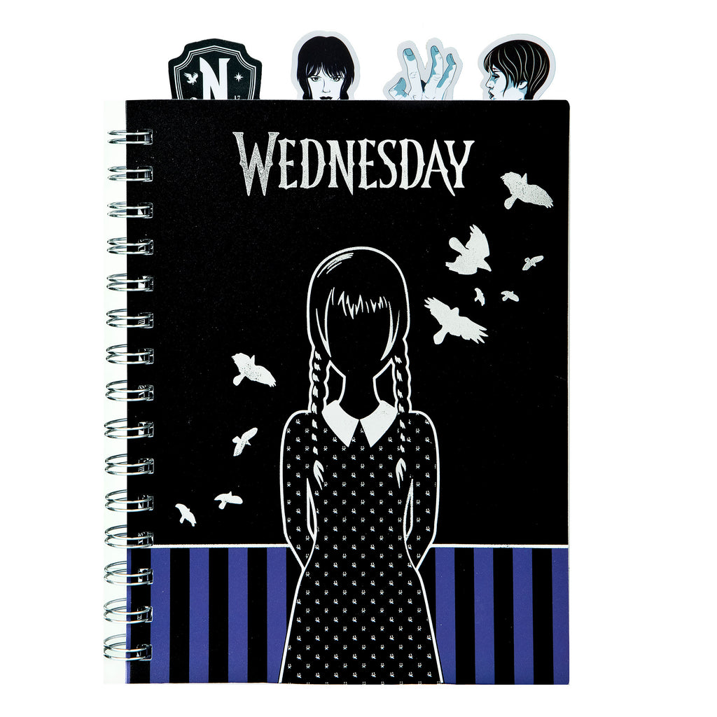 Productafbeelding Wednesday - Spiraalnotitieboek met tabbladen