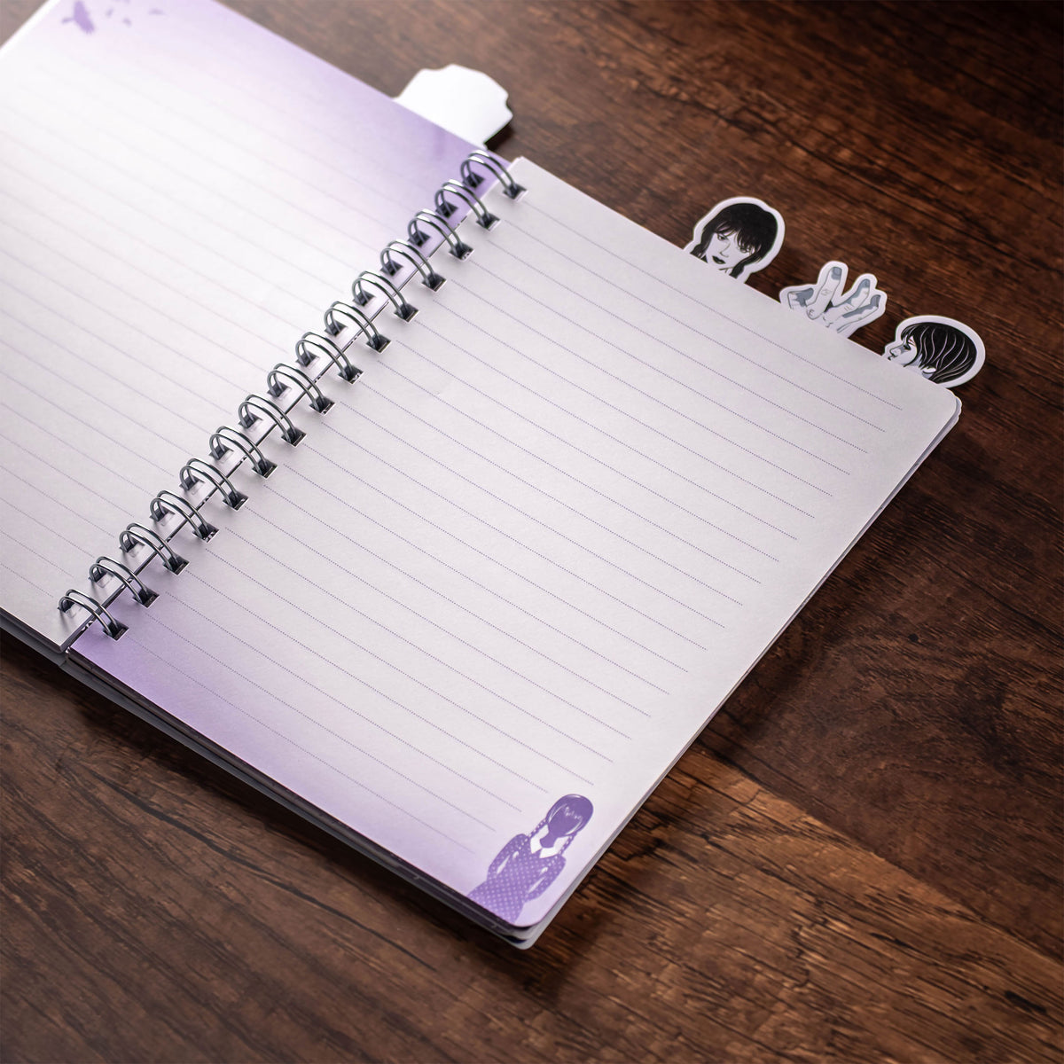Productafbeelding Wednesday - Spiraalnotitieboek met tabbladen