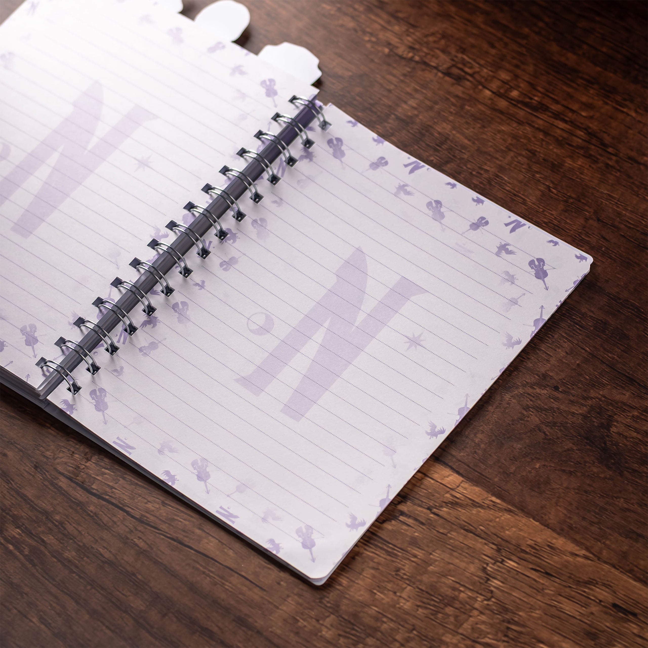 Productafbeelding Wednesday - Spiraalnotitieboek met tabbladen