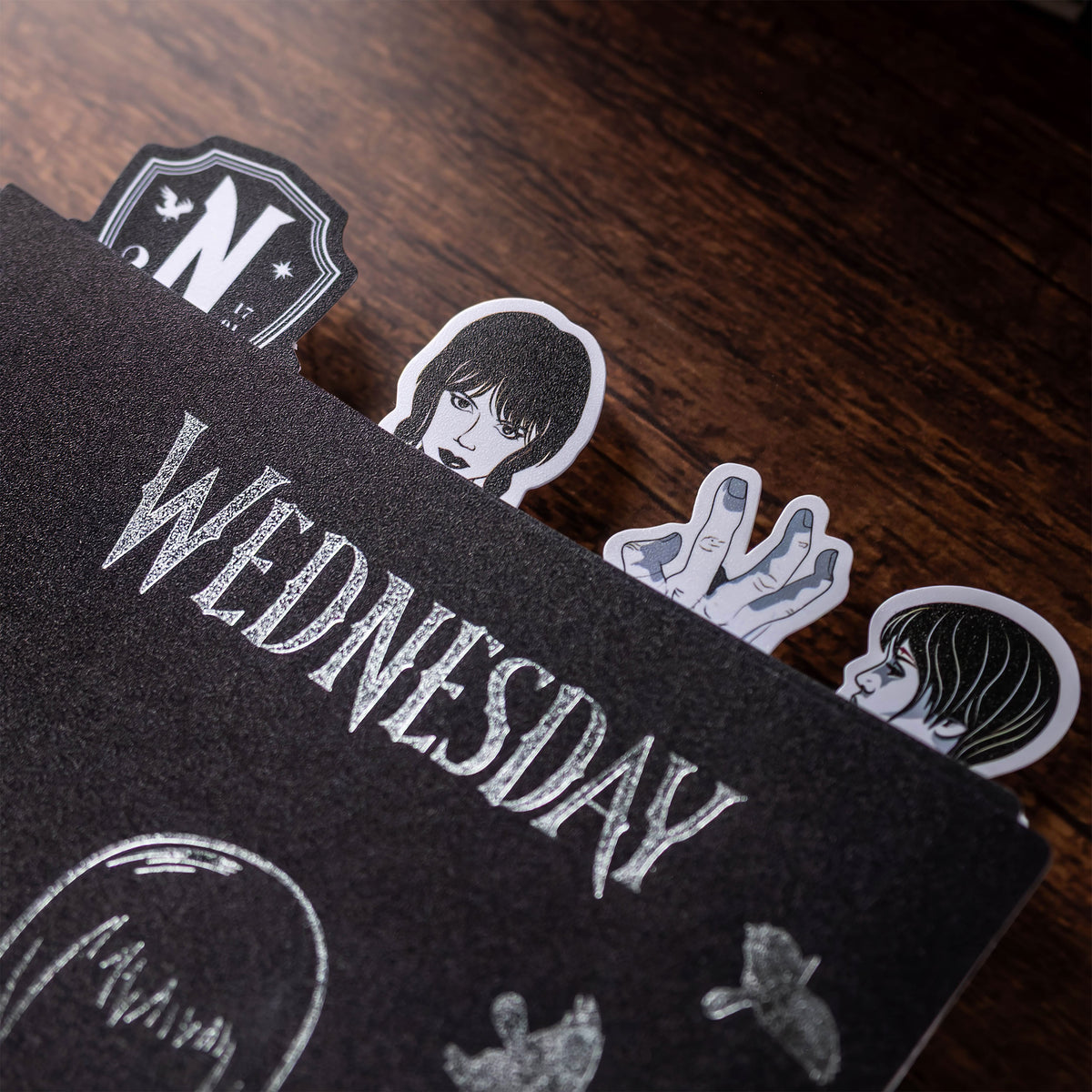 Productafbeelding Wednesday - Spiraalnotitieboek met tabbladen
