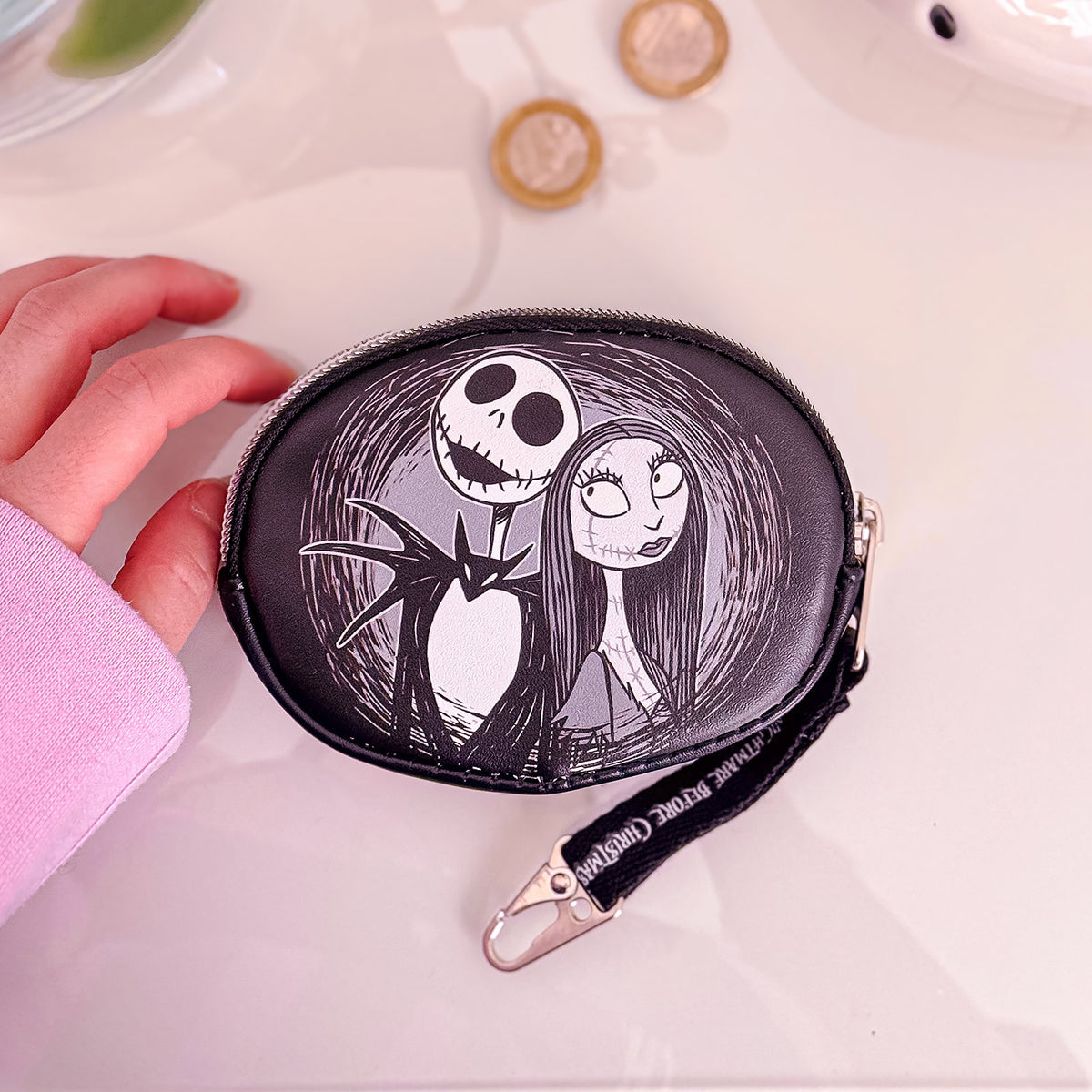 Productafbeelding Nightmare Before Christmas - Jack en Sally Kleingeldportemonnee