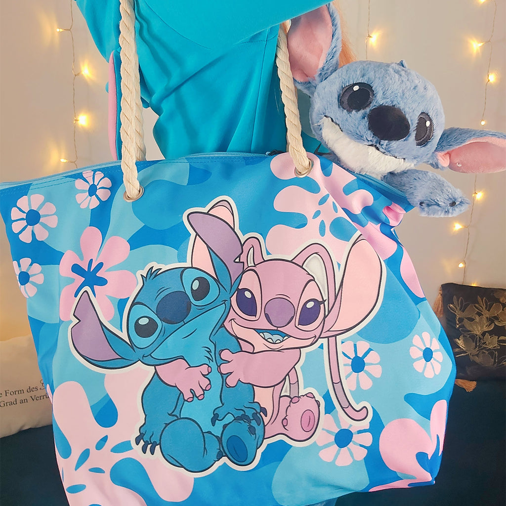 Productafbeelding Stitch en Angel Shopper Tas - Lilo & Stitch
