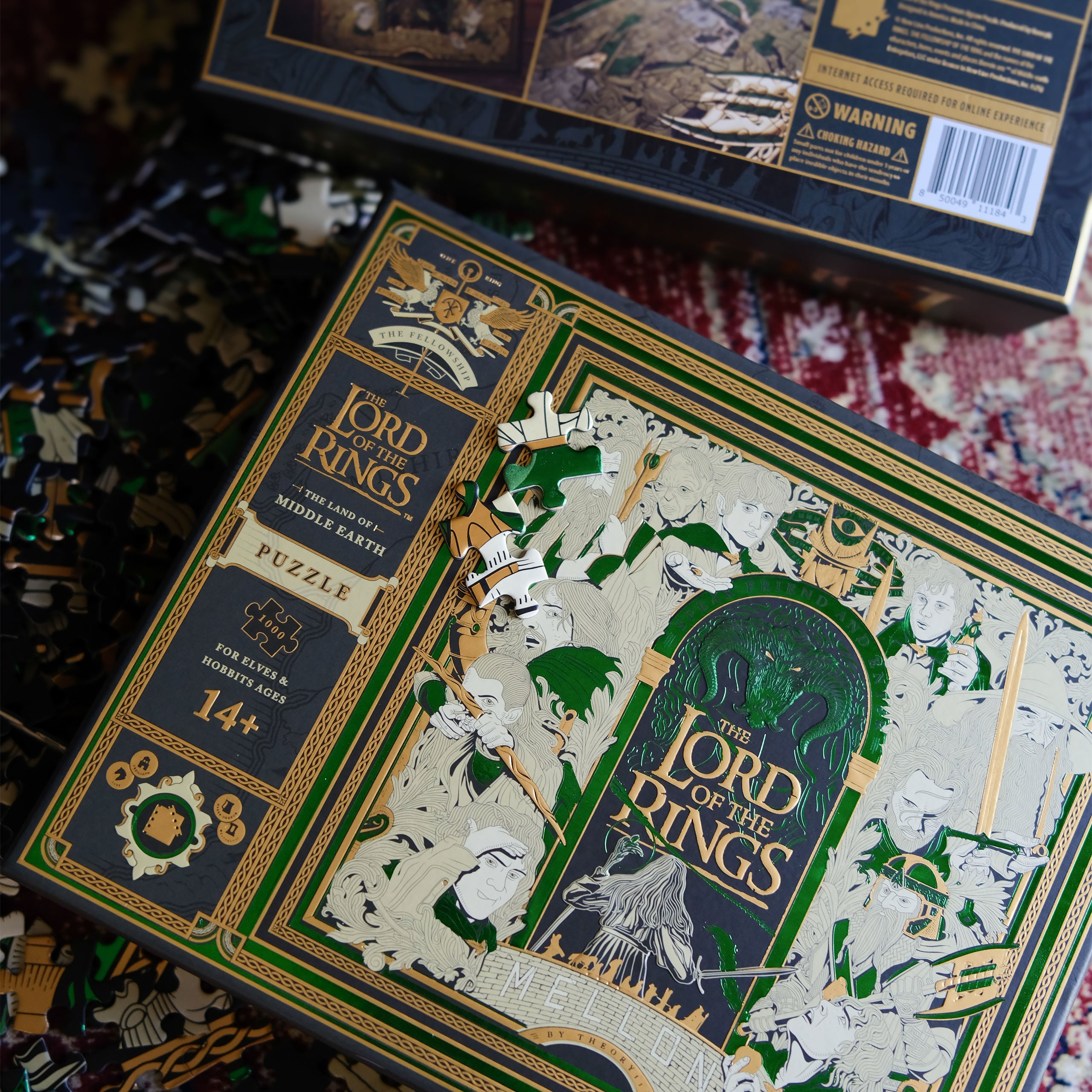 Productafbeelding In de Ban van de Ring - Poort naar Midden-aarde Premium Puzzel