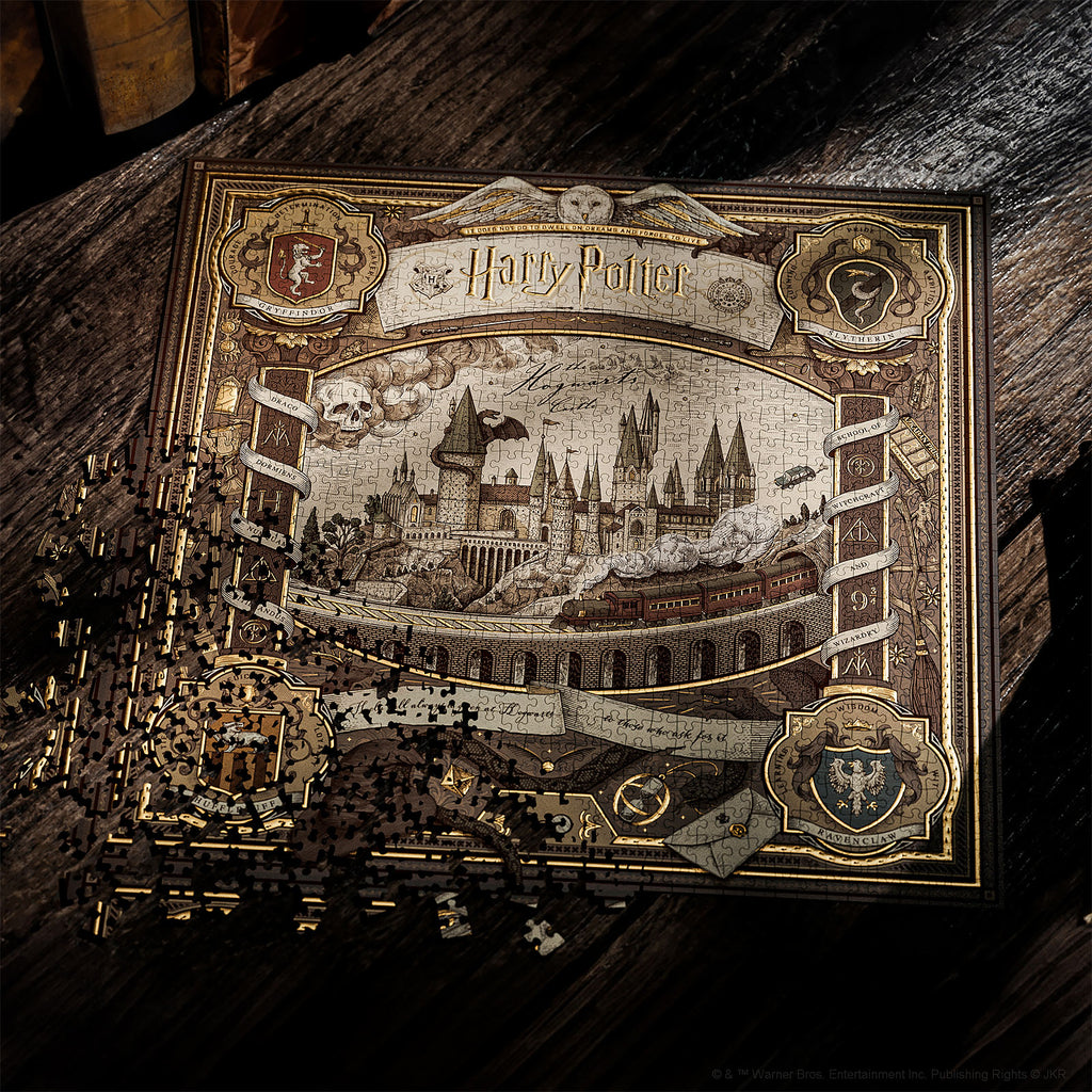 Productafbeelding Harry Potter - Premium Puzzel Zweinstein Kasteel