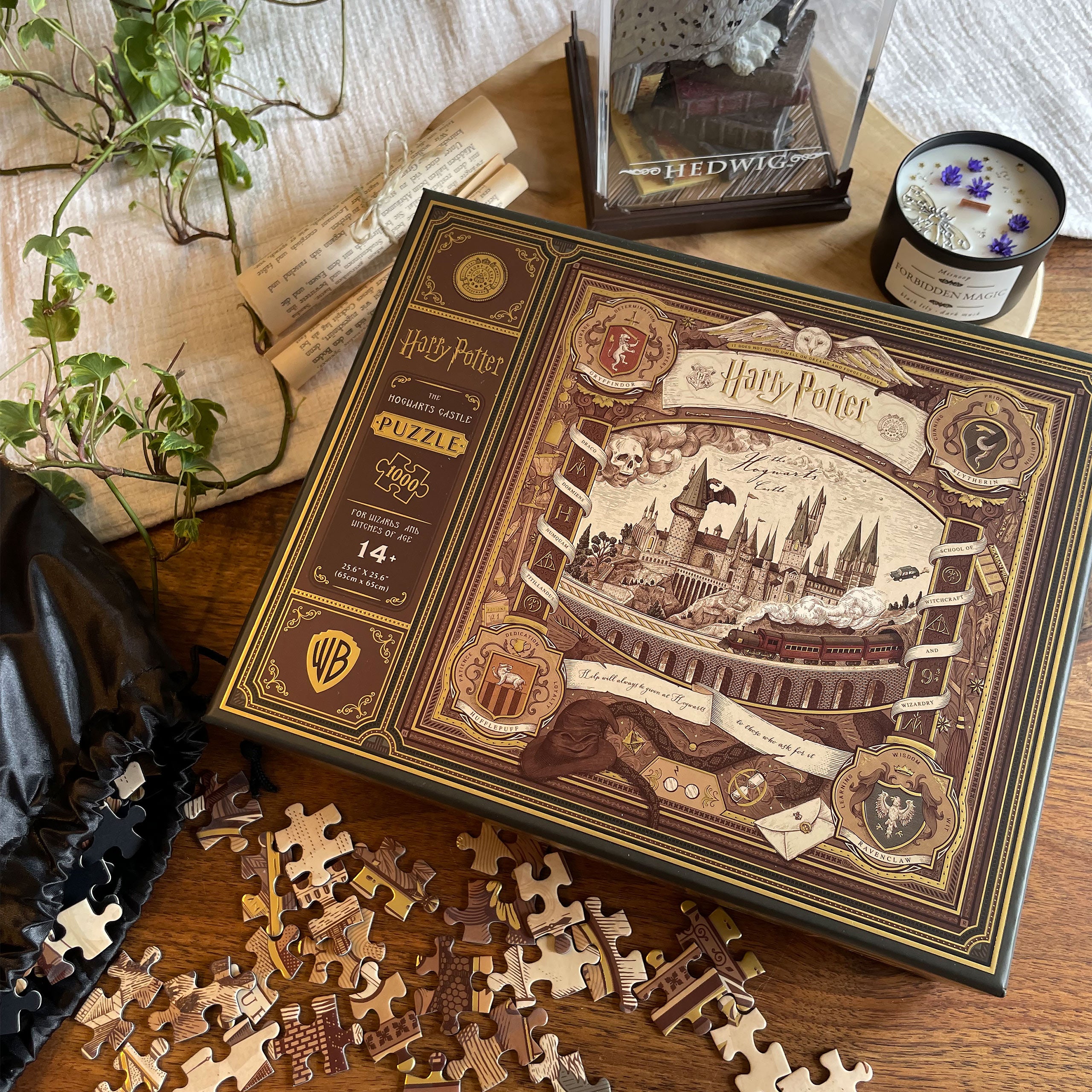 Productafbeelding Harry Potter - Premium Puzzel Zweinstein Kasteel