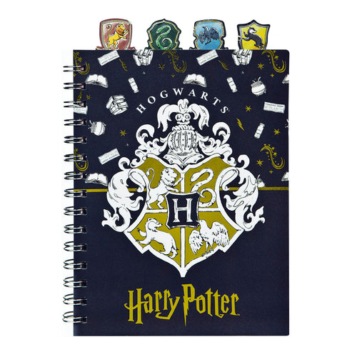 Productafbeelding Harry Potter - Hogwarts Spiraalnotitieboek met Tabbladen