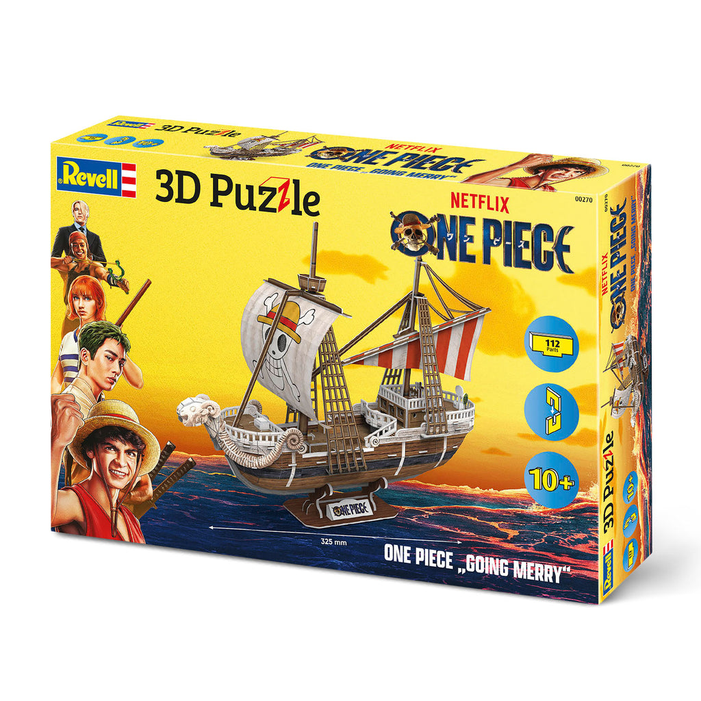Productafbeelding One Piece - Going Merry 3D Model Bouwpakket