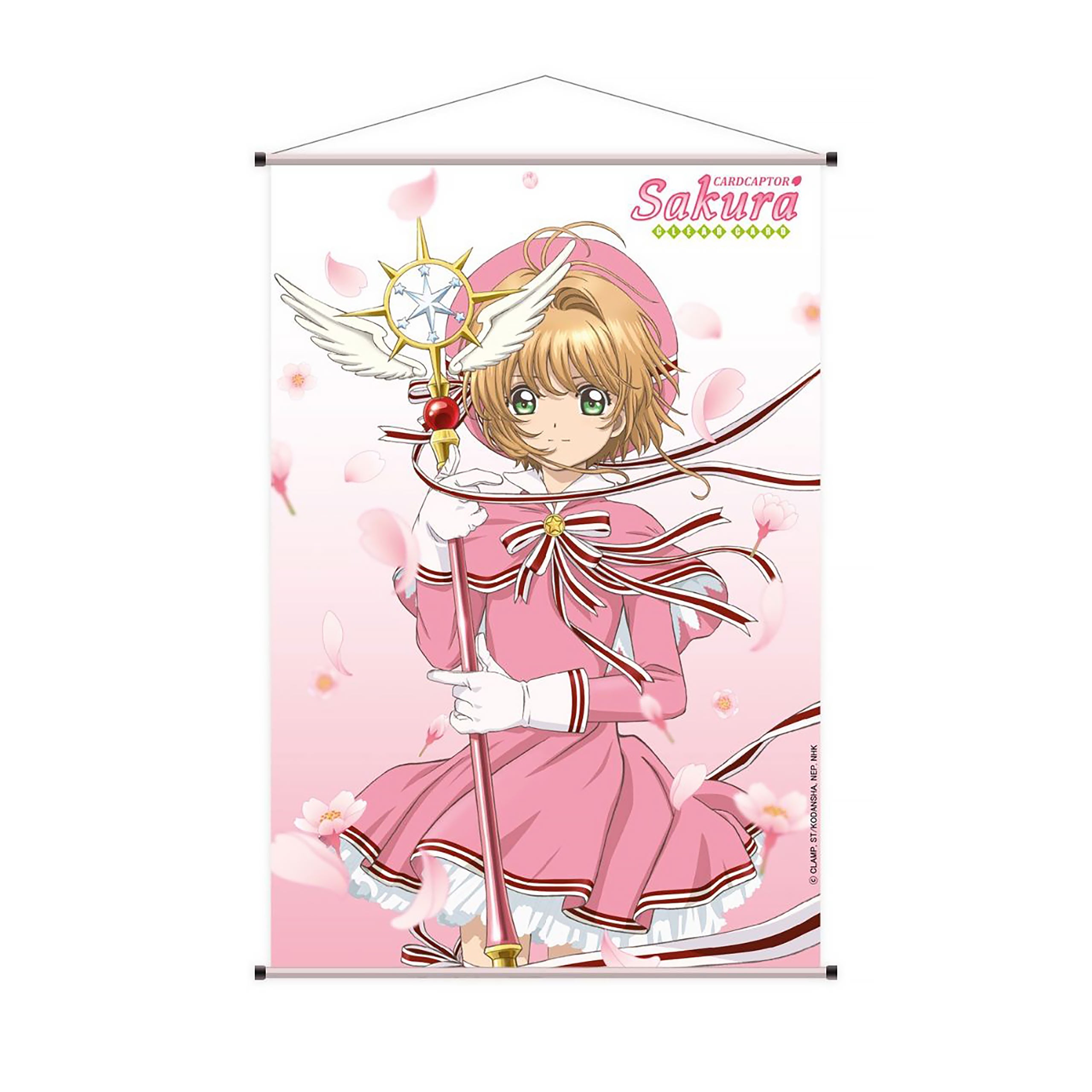 Productafbeelding Card Captor Sakura: Clear Card - Sakura Cherry Blossoms wandscroll