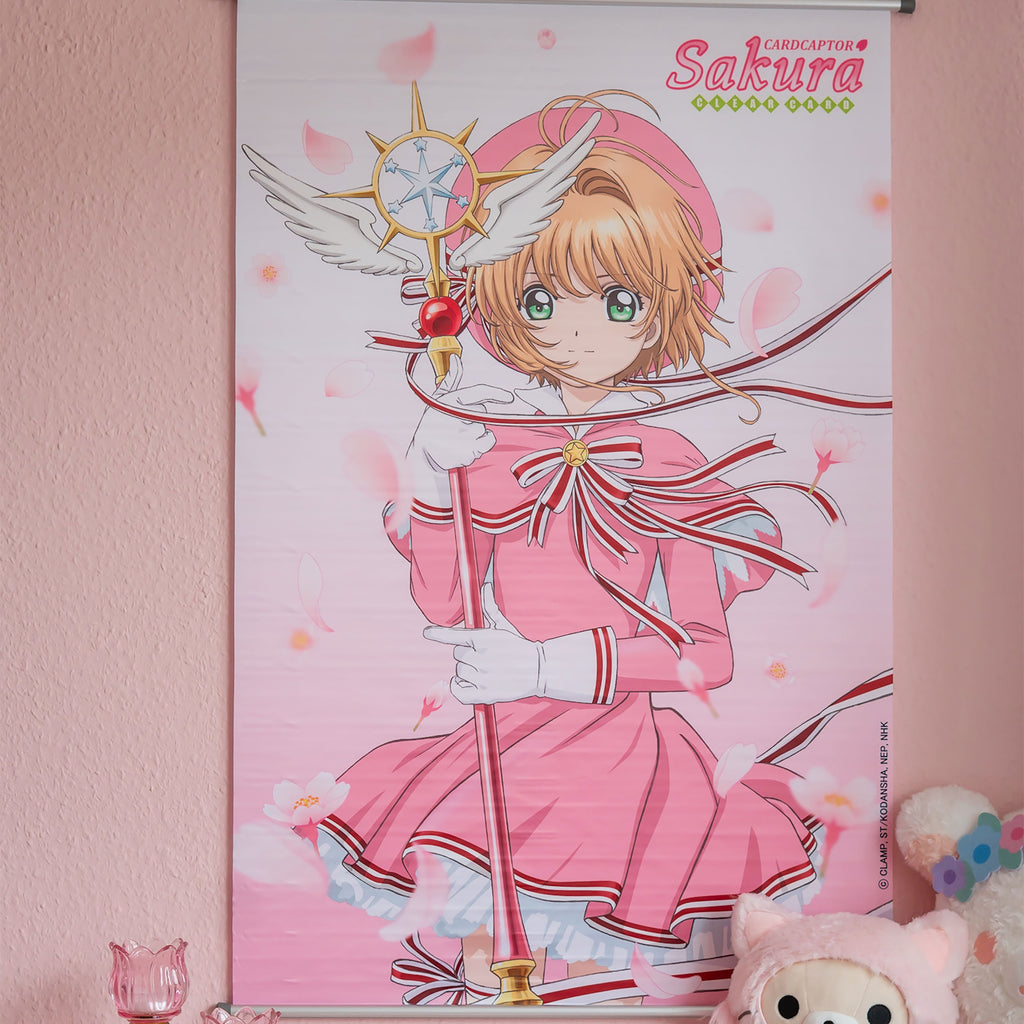 Productafbeelding Card Captor Sakura: Clear Card - Sakura Cherry Blossoms wandscroll