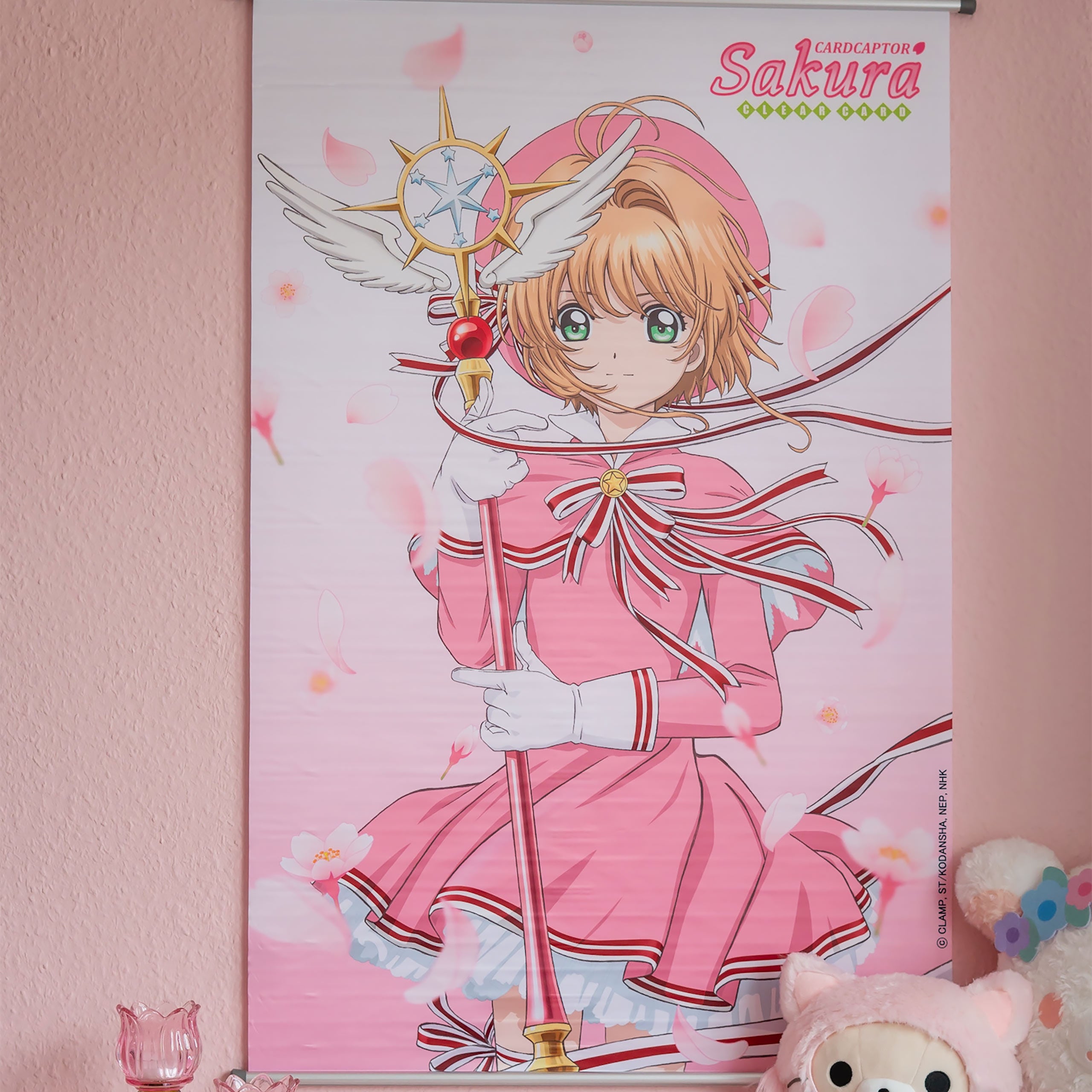 Productafbeelding Card Captor Sakura: Clear Card - Sakura Cherry Blossoms wandscroll