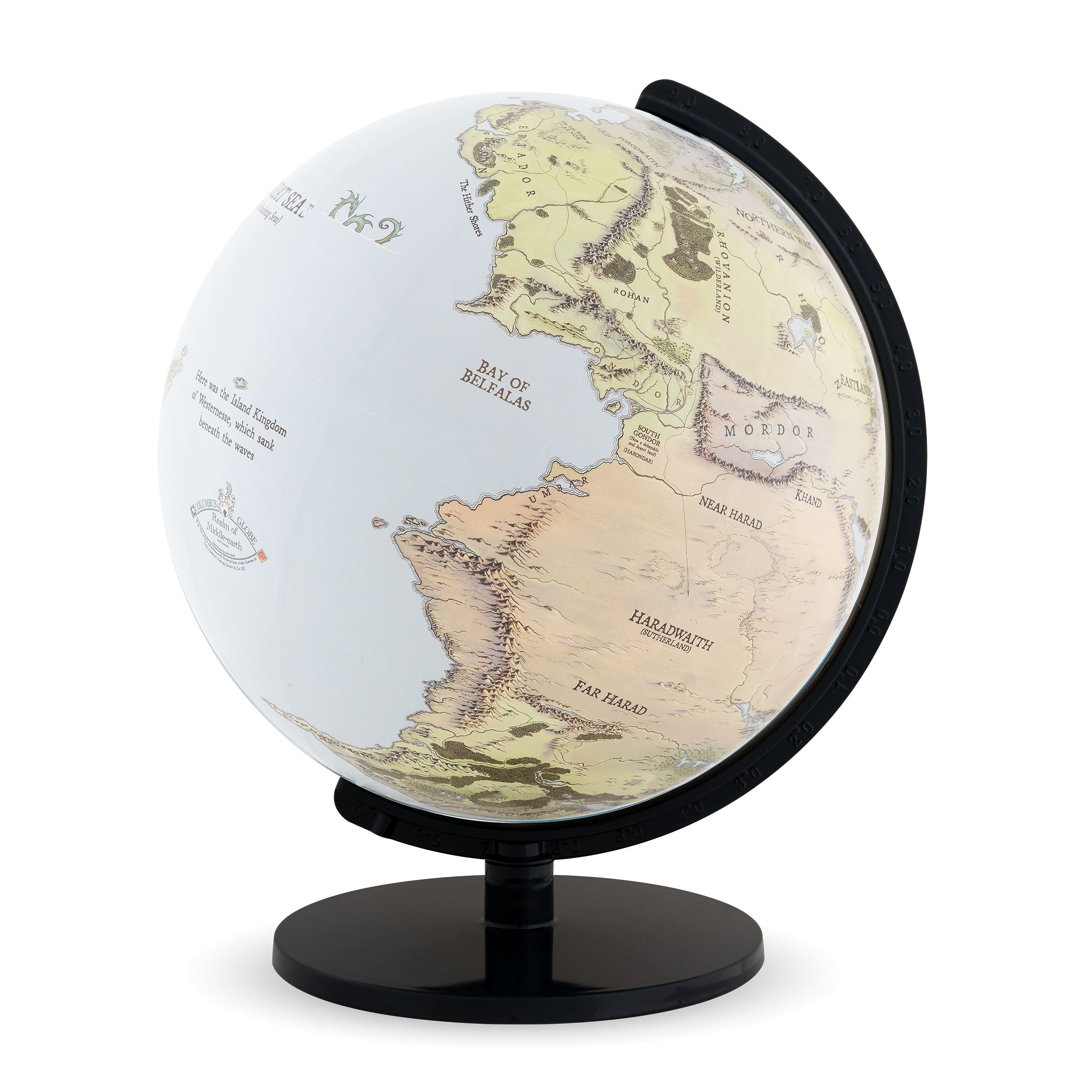 Productafbeelding The Lord of the Rings - Midden-aarde Globe Terra met licht 26cm