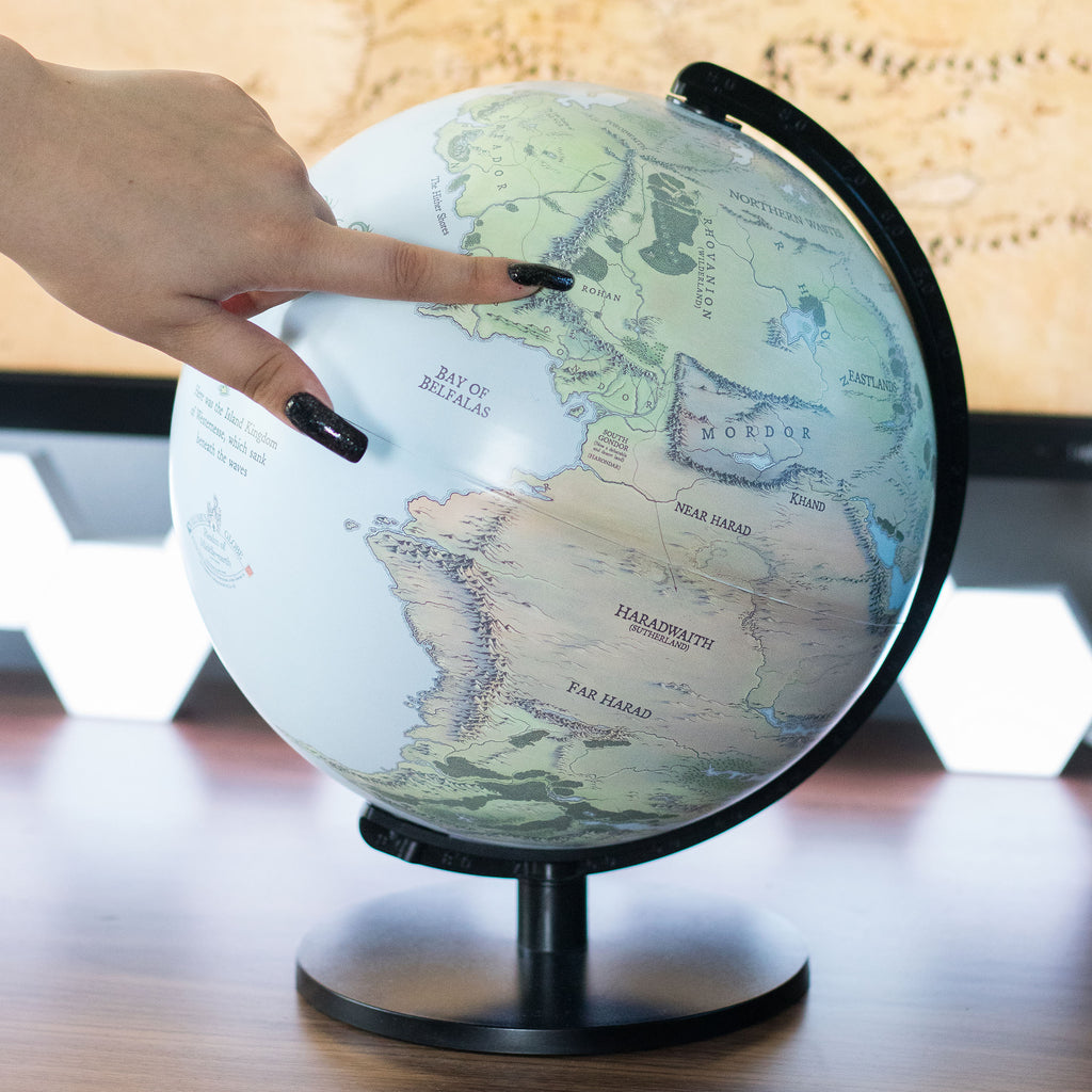 Productafbeelding The Lord of the Rings - Midden-aarde Globe Terra met licht 26cm