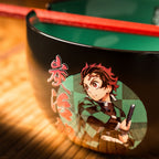 Productafbeelding Demon Slayer - Tanjiro ramenkom met eetstokjes