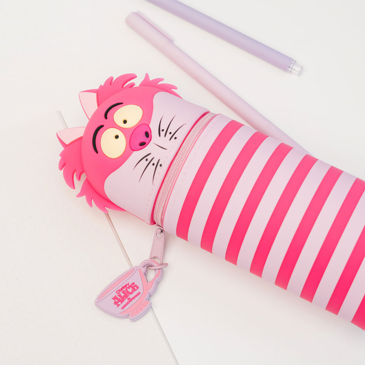 Productafbeelding Alice in Wonderland - Cheshire Cat 3D siliconen pennenetui