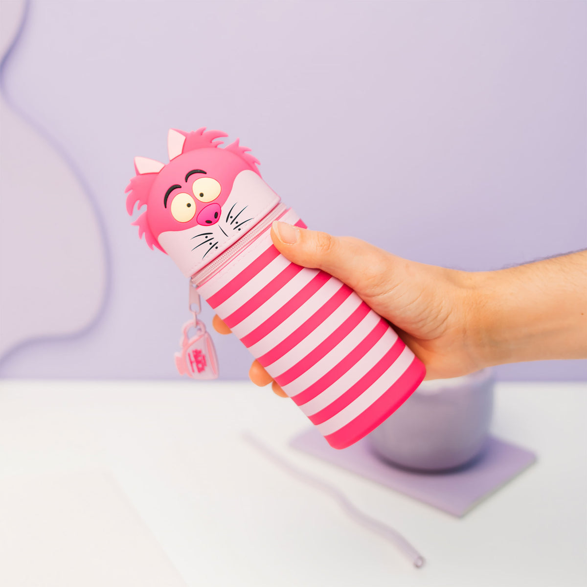 Productafbeelding Alice in Wonderland - Cheshire Cat 3D siliconen pennenetui