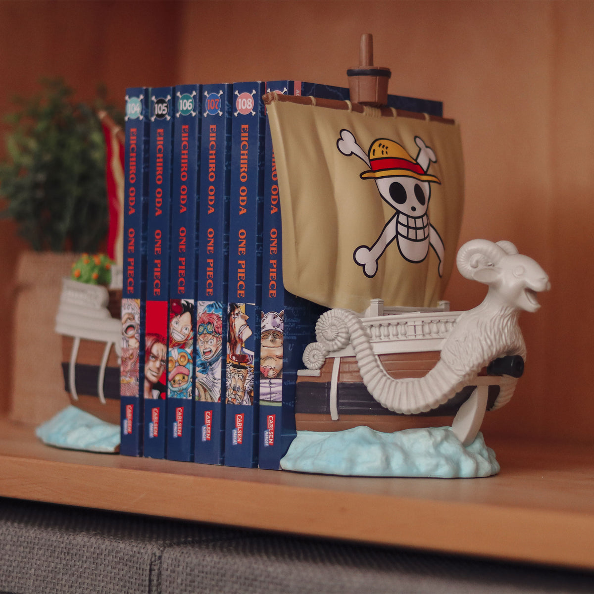 Productafbeelding One Piece - Going Merry Boekensteunen