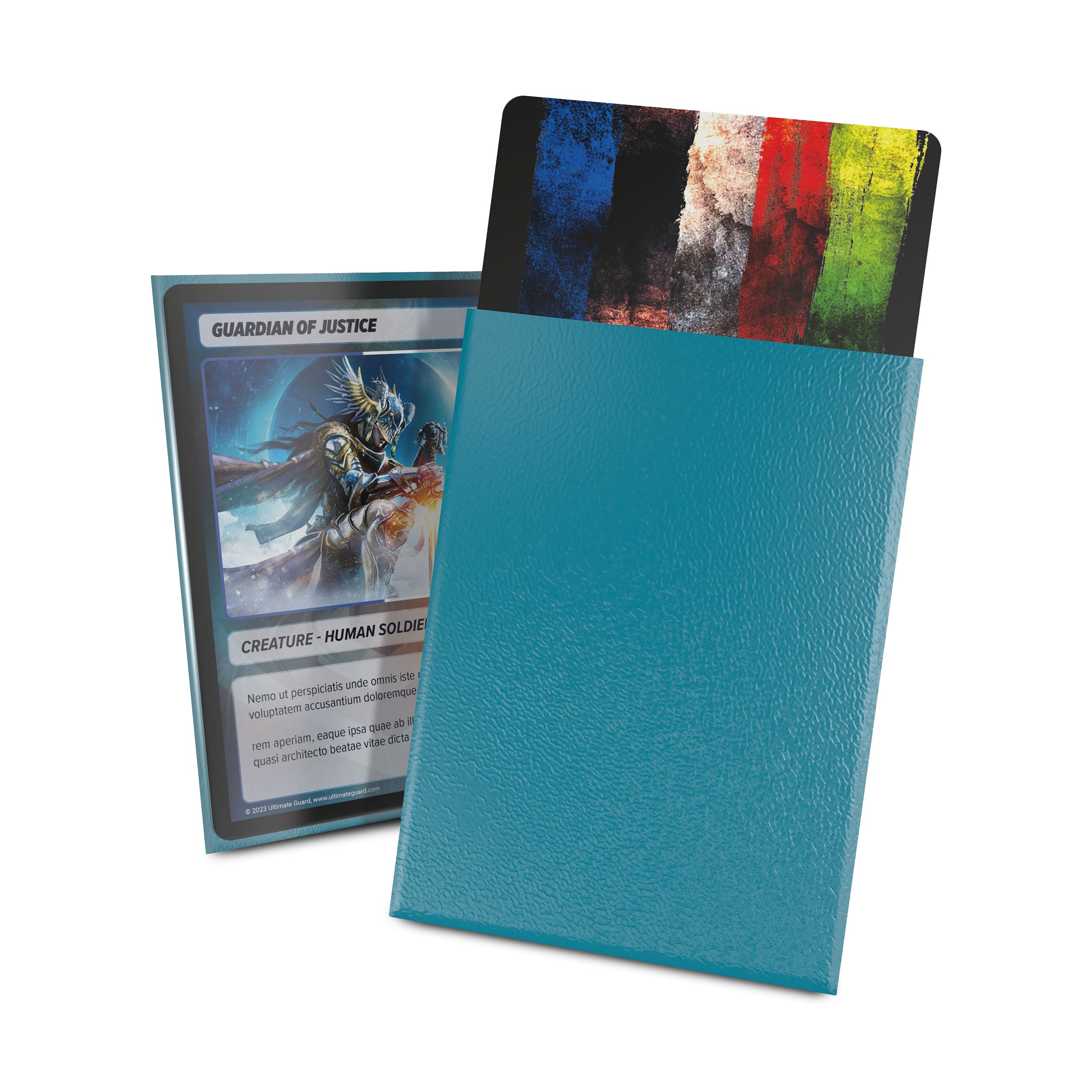 Productafbeelding Cortex kaarthoesjes mat petrolblauw - set van 100 - Ultimate Guard - TCG standaardformaat