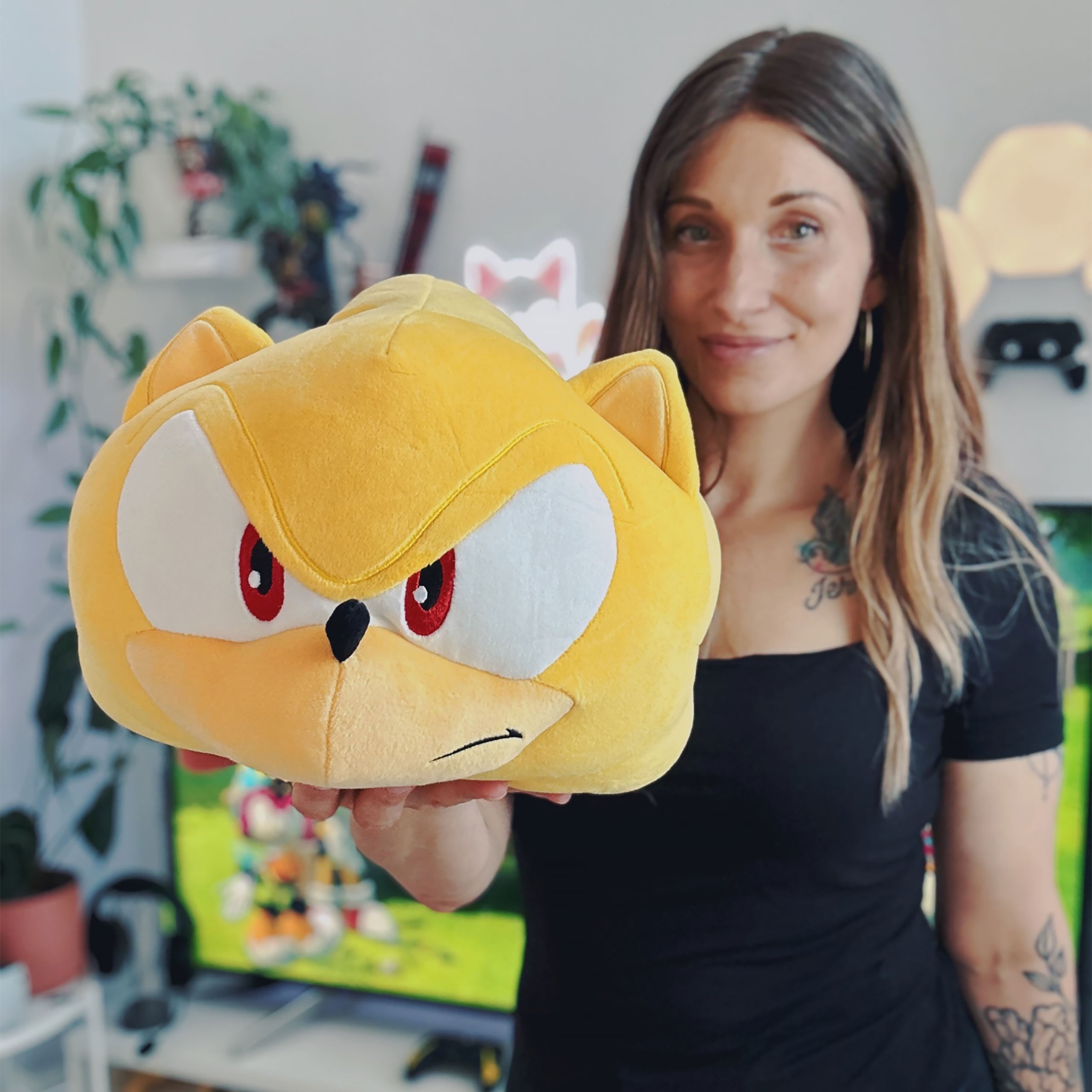 Productafbeelding Sonic the Hedgehog - Super Sonic Pluchen Knuffel XL