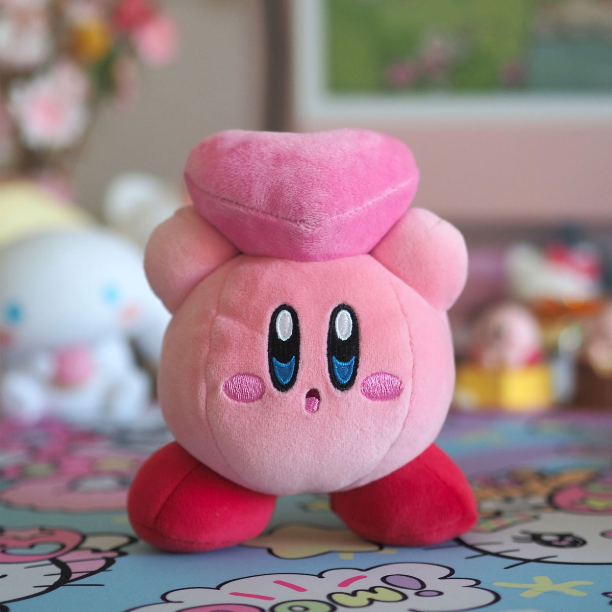 Productafbeelding Kirby - Kirby met Hart Mocchi-Mocchi Pluchefiguur