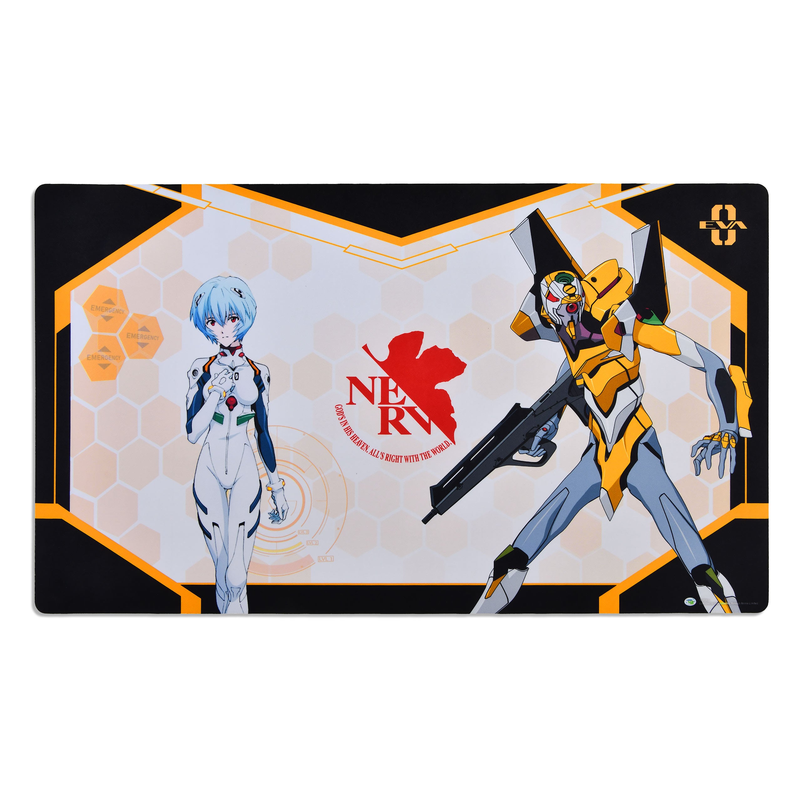 Product image Evangelion - Rei and Unit-00 Mousepad