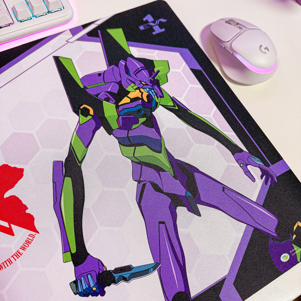Productafbeelding Evangelion - Shinji en Unit-01 muismat