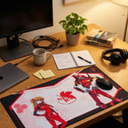 Productafbeelding Evangelion - Asuka en Unit-02 Muismat