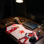 Productafbeelding Evangelion - Asuka en Unit-02 Muismat