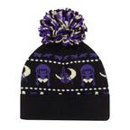 Productafbeelding Wednesday - Midnight muts met pompon