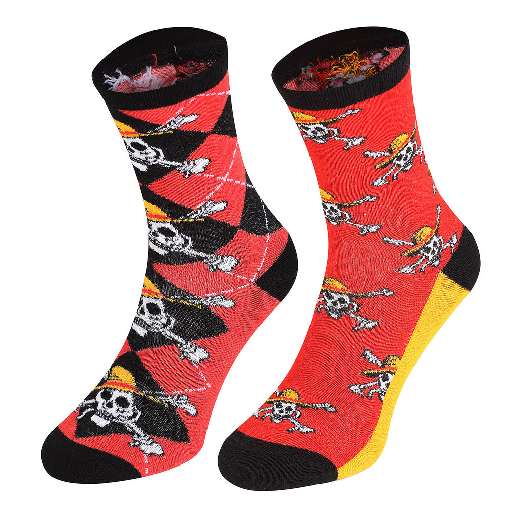 Productafbeelding One Piece - Logo Repeat Sokken 2-Pack