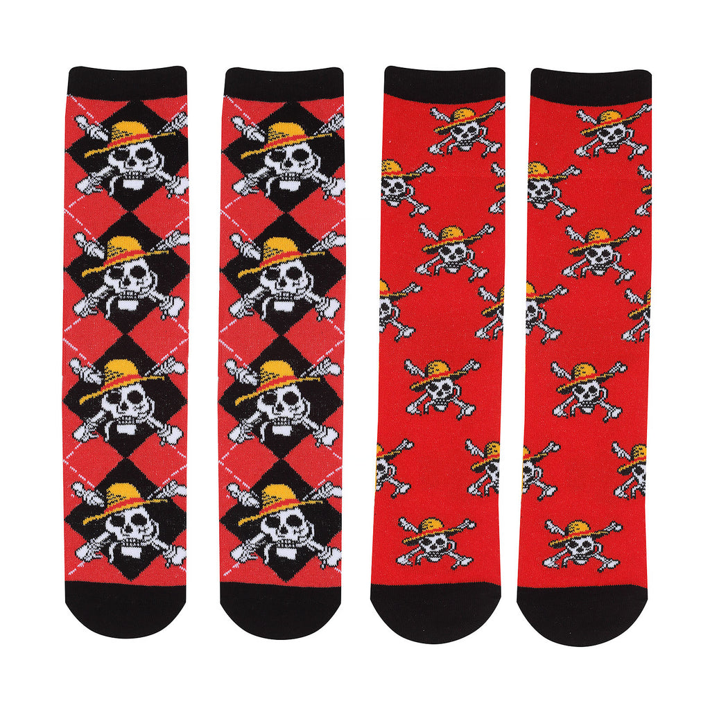 Productafbeelding One Piece - Logo Repeat Sokken 2-Pack