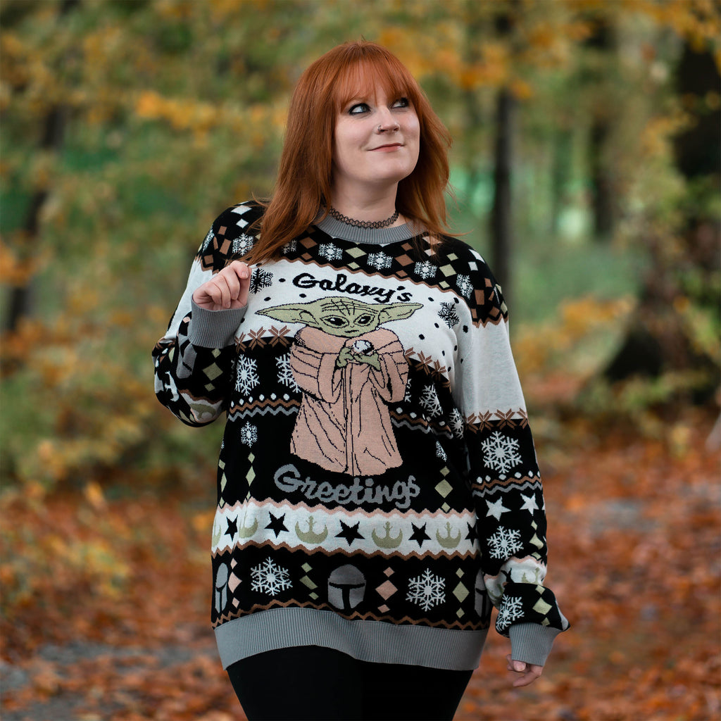 Productafbeelding Grogu Galaxy's Greetings gebreide trui - Star Wars The Mandalorian