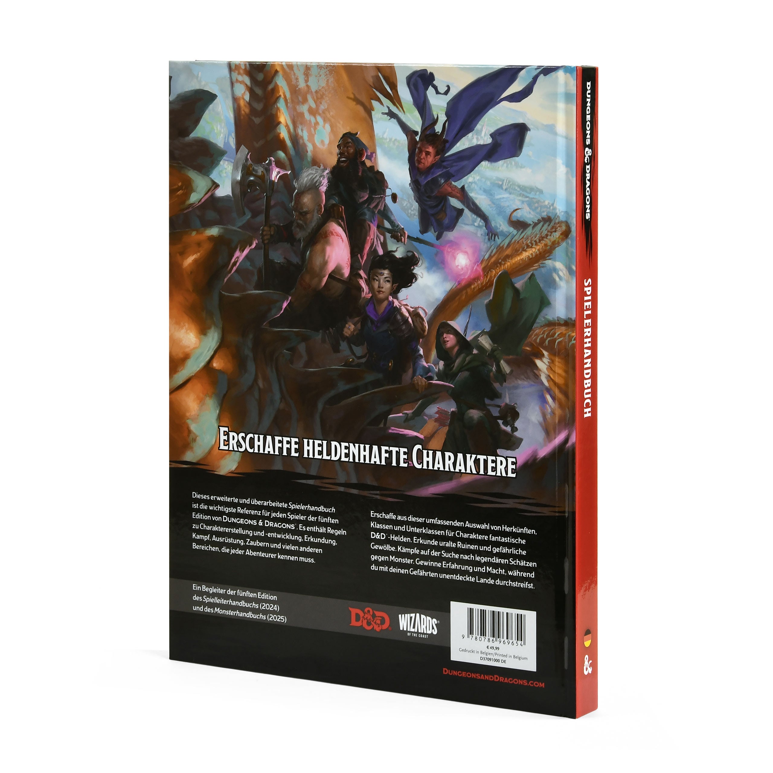 Productafbeelding Dungeons & Dragons - Spelerhandboek Basisregelboek 2024