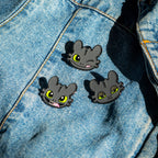 Product image How to Train Your Dragon - Toothless Pins 5-Piece Set
