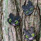 Product image How to Train Your Dragon - Toothless Pins 5-Piece Set