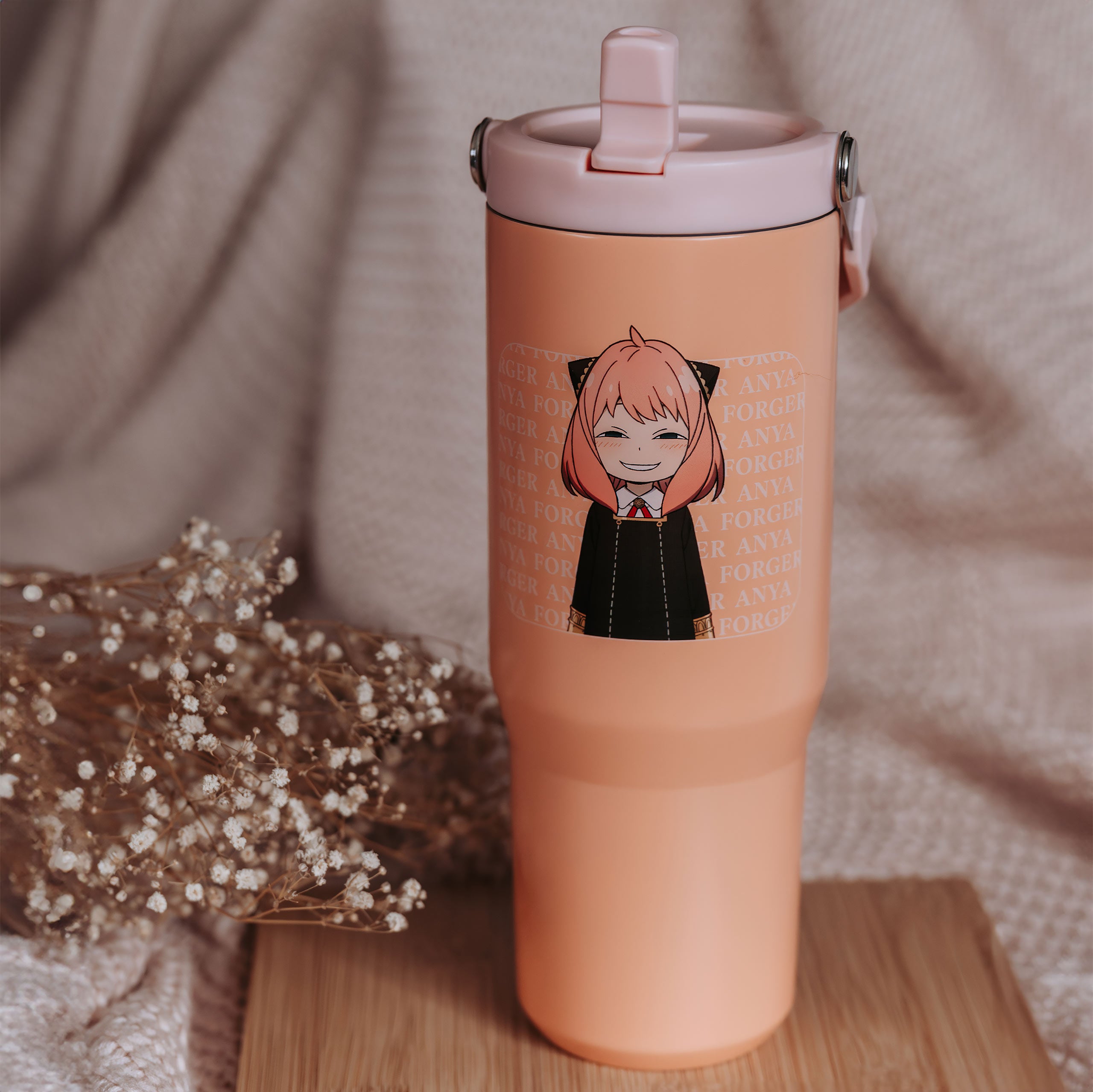 Productafbeelding Spy x Family - Anya Forger to-go beker met handvat