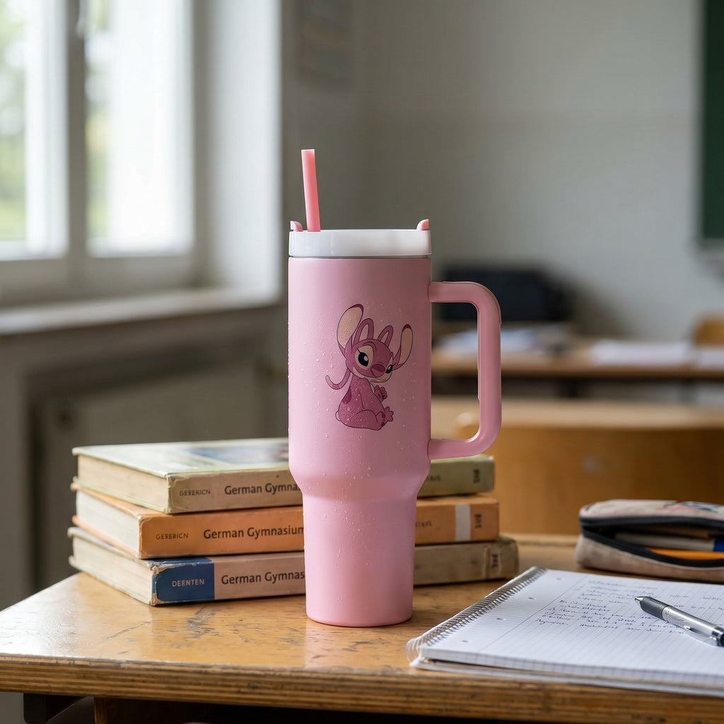 Productafbeelding Lilo & Stitch - Angel To-Go Beker met rietje