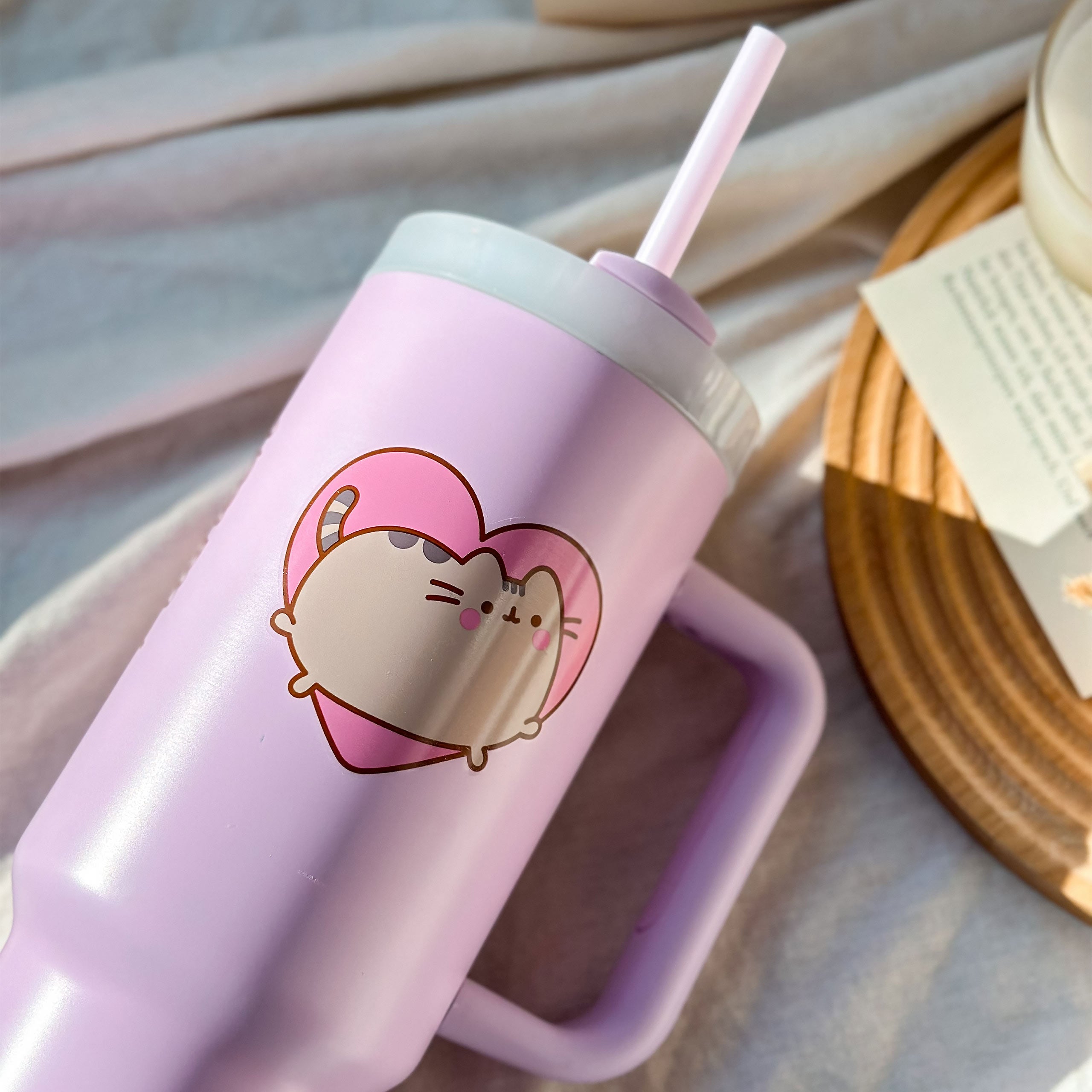 Productafbeelding Pusheen - Yum To Go beker met rietje