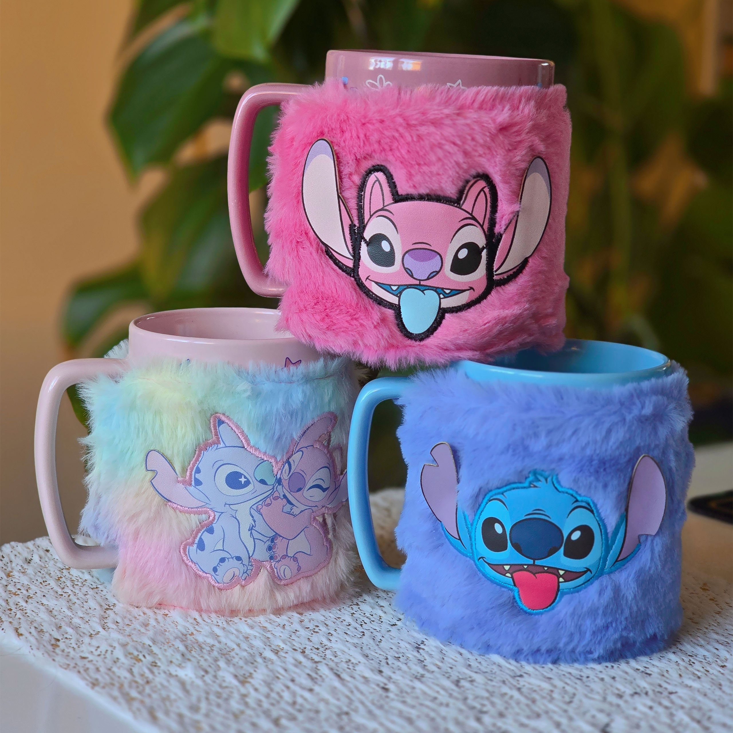 Productafbeelding Lilo & Stitch - Angel Mok met pluchen hoes