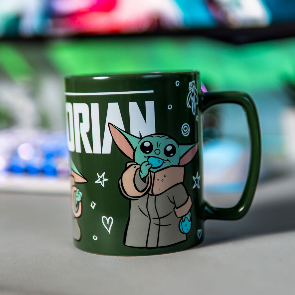 Productafbeelding Grogu mok met pluchen hoes - Star Wars The Mandalorian