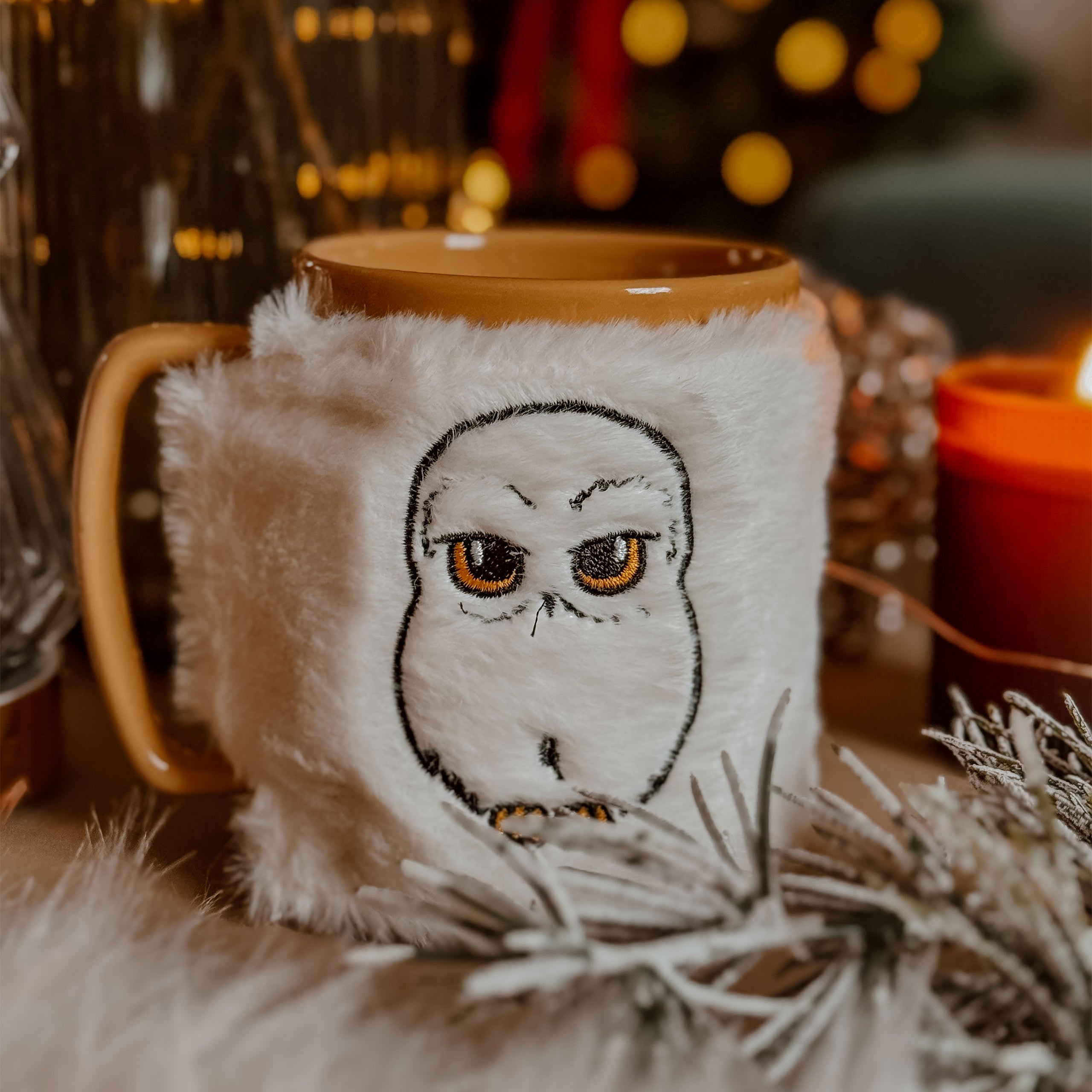 Productafbeelding Hedwig Mok met Pluizige Overtrek - Harry Potter