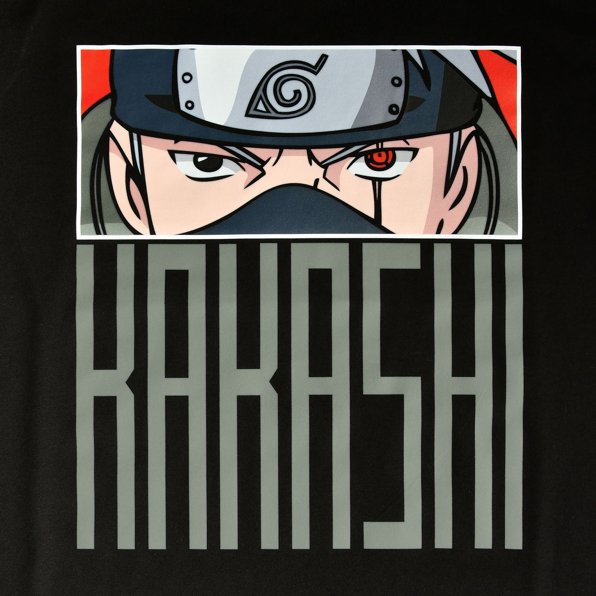 Productafbeelding Naruto - Kakashi Eyes T-shirt zwart